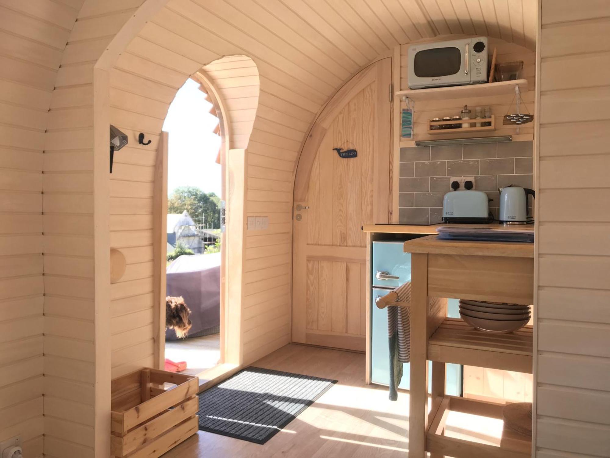 The Pasty - Lydcott Glamping Apartment ลู ภายนอก รูปภาพ