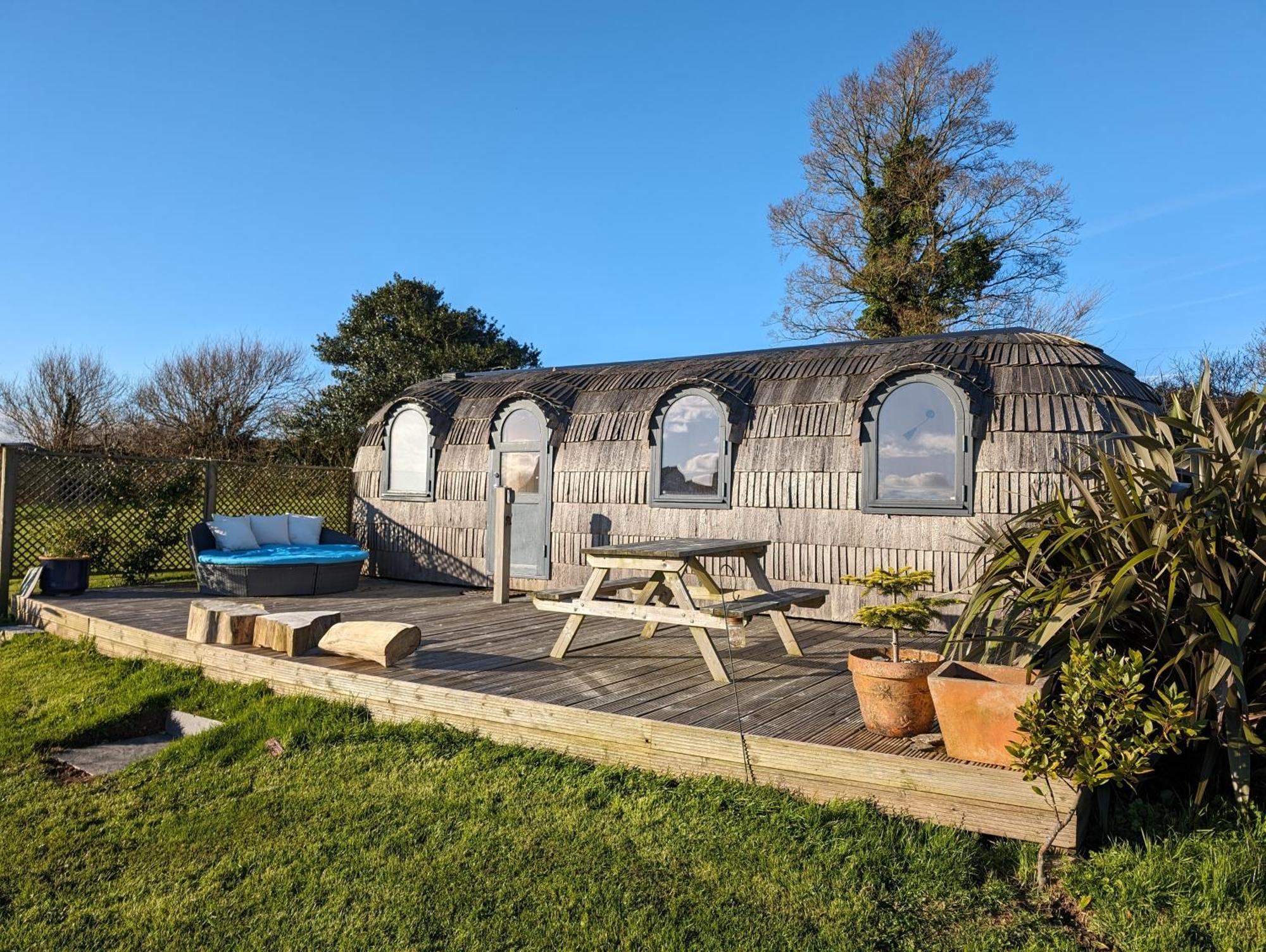 The Pasty - Lydcott Glamping Apartment ลู ภายนอก รูปภาพ
